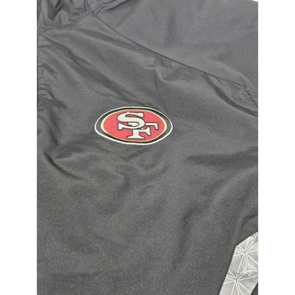 Reebok San Francisco 49ers Jacket Mens XL. VTG‎ 2000 Coach Issued Jim Harbaugh